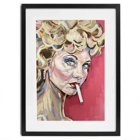 Bad Sandy Framed Art Print Bad Sandy Framed Art Print wall art product Juliet Stockton