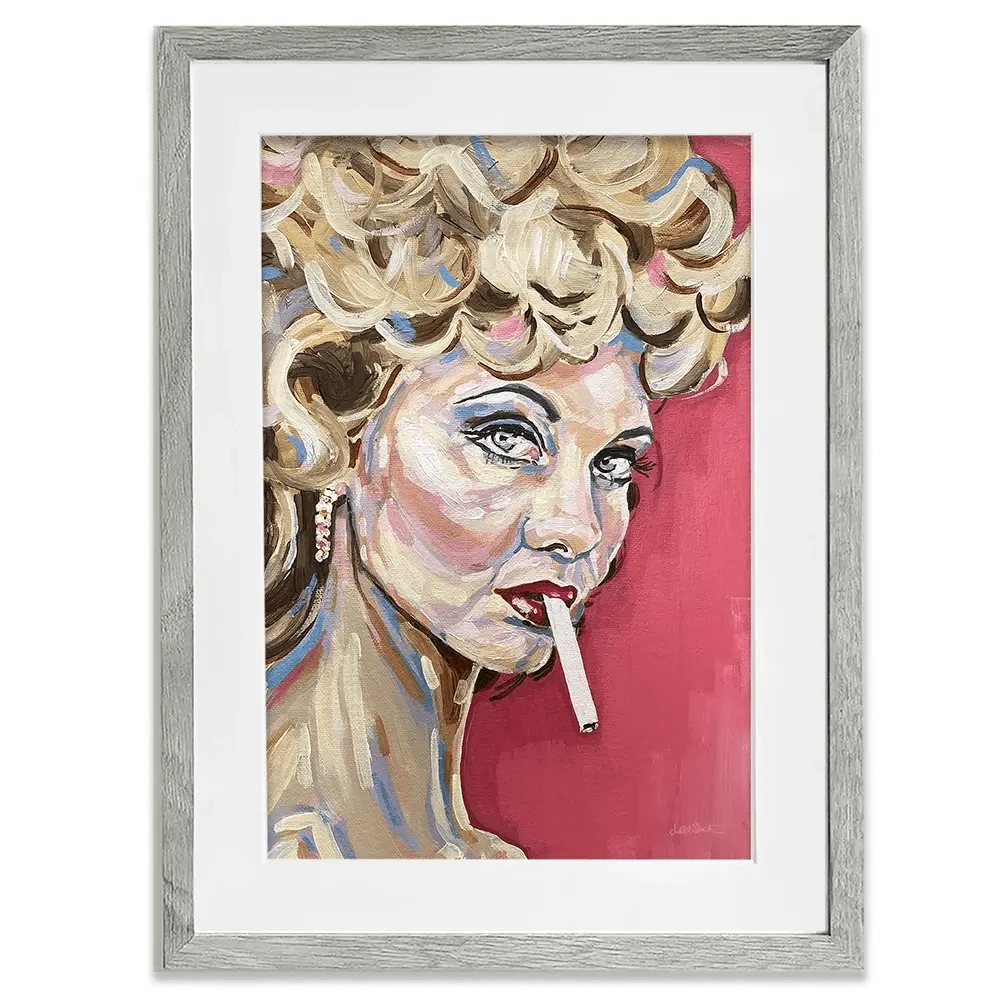 Bad Sandy Framed Art Print Bad Sandy Framed Art Print wall art product Juliet Stockton