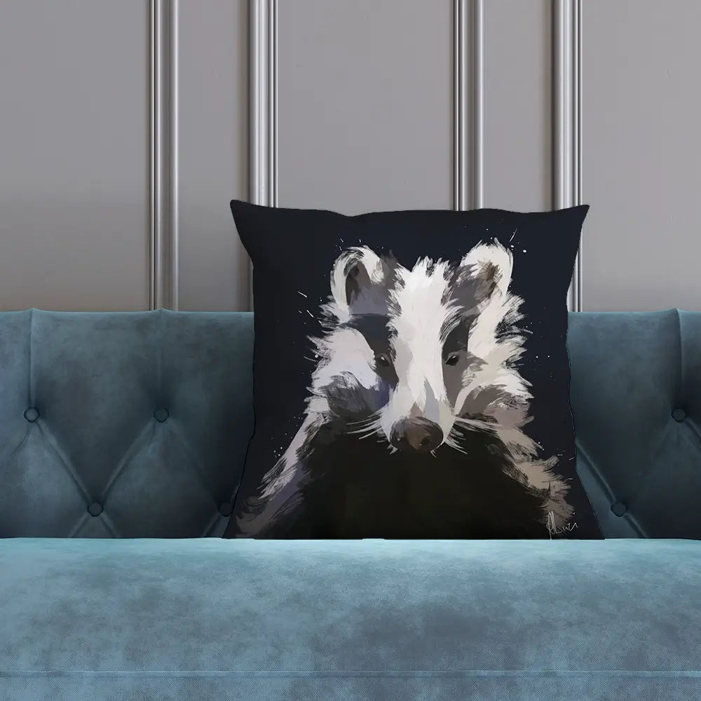 Badger Cushion Badger Cushion wall art product Aimee Linzi