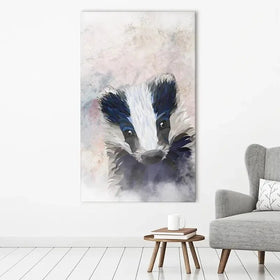 Badger Haze Canvas Print Badger Haze Canvas Print wall art product Sarah Manovski