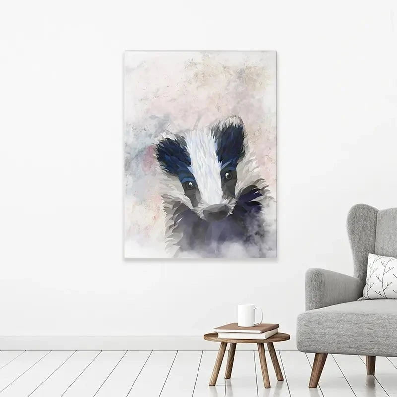 Badger Haze Canvas Print Badger Haze Canvas Print wall art product Sarah Manovski