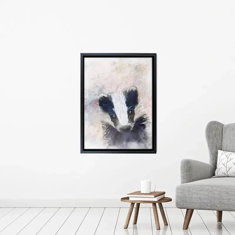 Badger Haze Canvas Print Badger Haze Canvas Print wall art product Sarah Manovski
