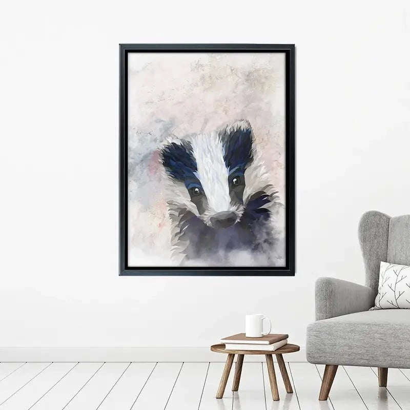 Badger Haze Canvas Print Badger Haze Canvas Print wall art product Sarah Manovski