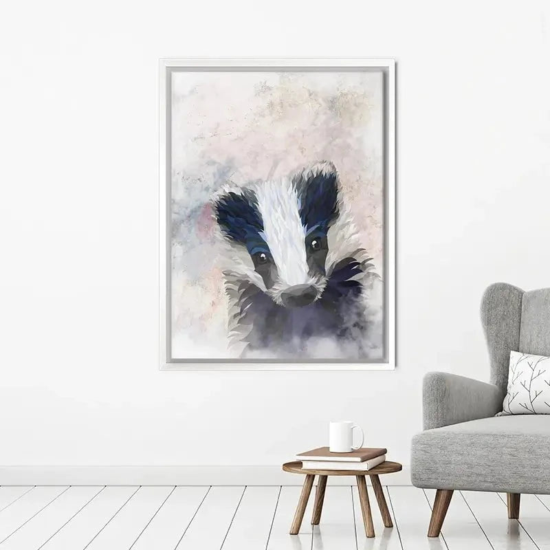 Badger Haze Canvas Print Badger Haze Canvas Print wall art product Sarah Manovski