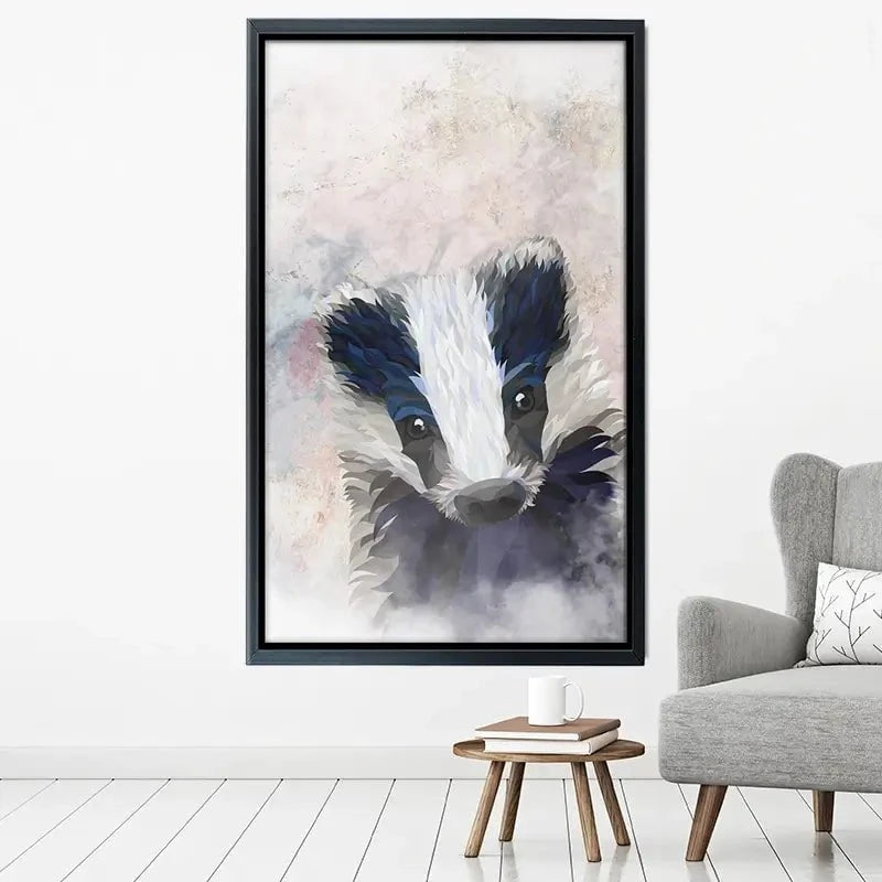 Badger Haze Canvas Print Badger Haze Canvas Print wall art product Sarah Manovski