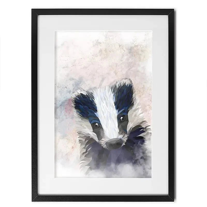 Badger Haze Framed Art Print Badger Haze Framed Art Print wall art product Sarah Manovski