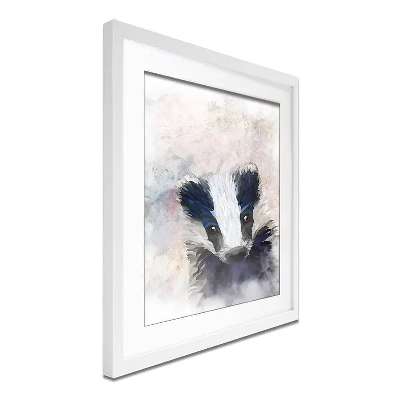 Badger Haze Framed Art Print Badger Haze Framed Art Print wall art product Sarah Manovski