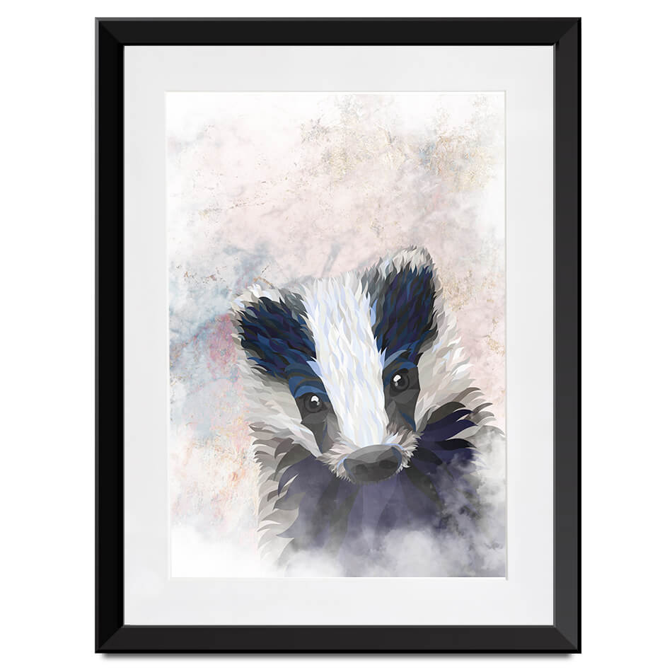 Badger Haze Framed Art Print Badger Haze Framed Art Print wall art product Sarah Manovski