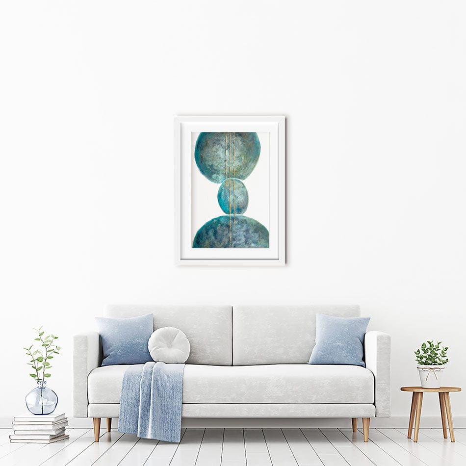 Balance Framed Art Print wall art product Osnat Tzadok