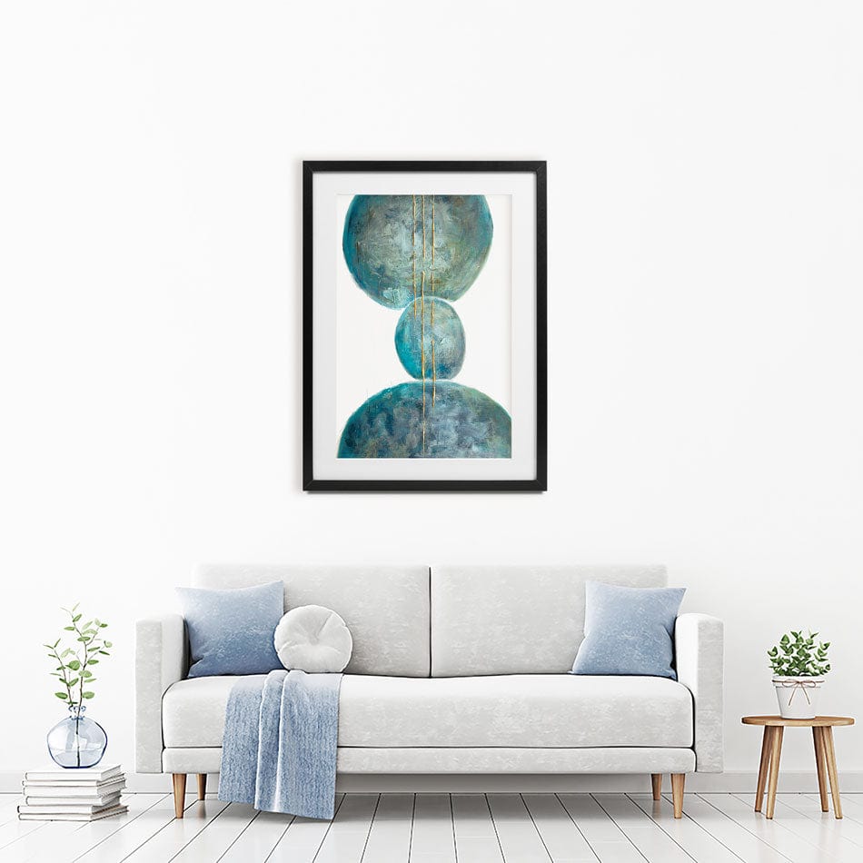 Balance Framed Art Print wall art product Osnat Tzadok