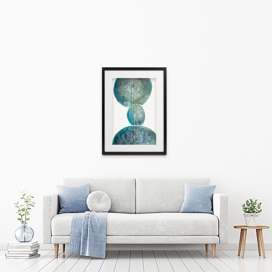 Balance Framed Art Print wall art product Osnat Tzadok