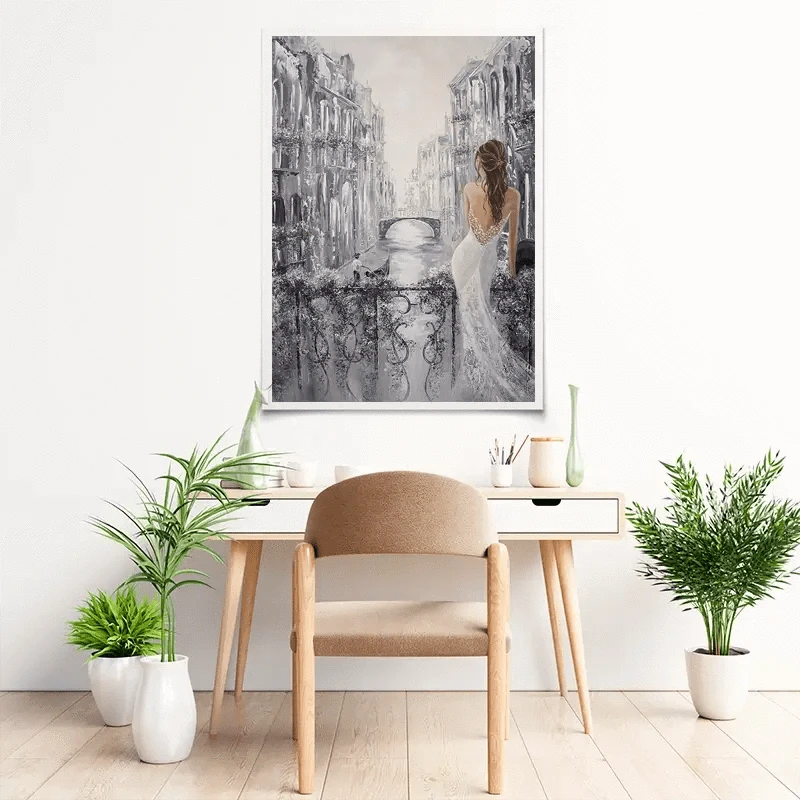 Balcony In Venice Art Print Balcony In Venice Art Print wall art product Isabella Karolewicz