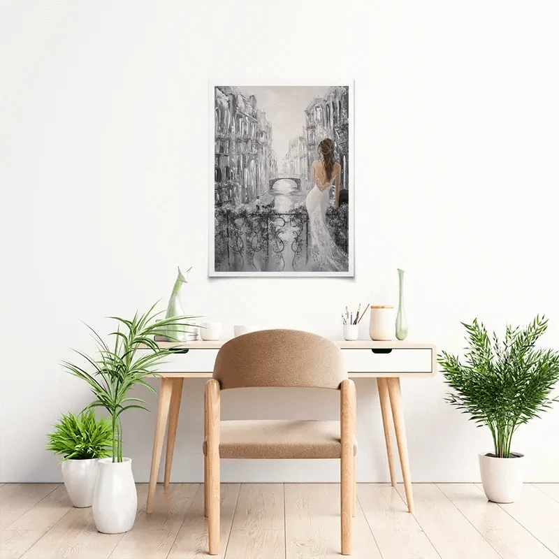 Balcony In Venice Art Print Balcony In Venice Art Print wall art product Isabella Karolewicz