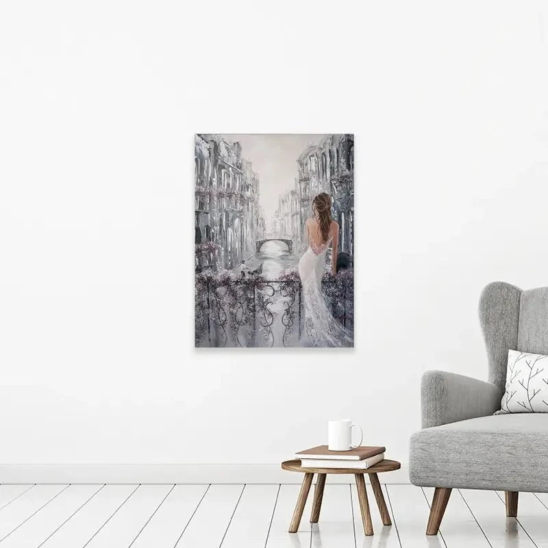 Balcony In Venice Canvas Print Balcony In Venice Canvas Print wall art product Isabella Karolewicz