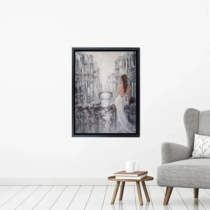 Balcony In Venice Canvas Print Balcony In Venice Canvas Print wall art product Isabella Karolewicz