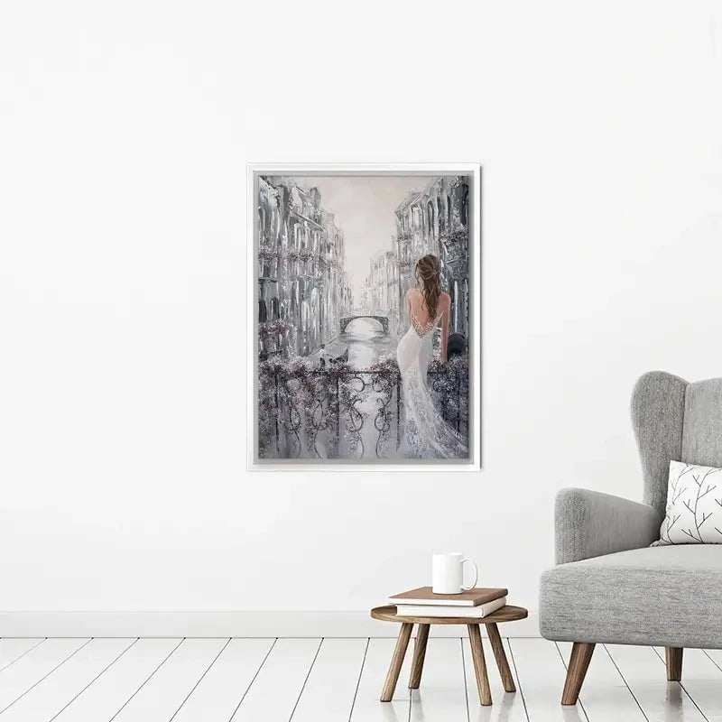 Balcony In Venice Canvas Print Balcony In Venice Canvas Print wall art product Isabella Karolewicz