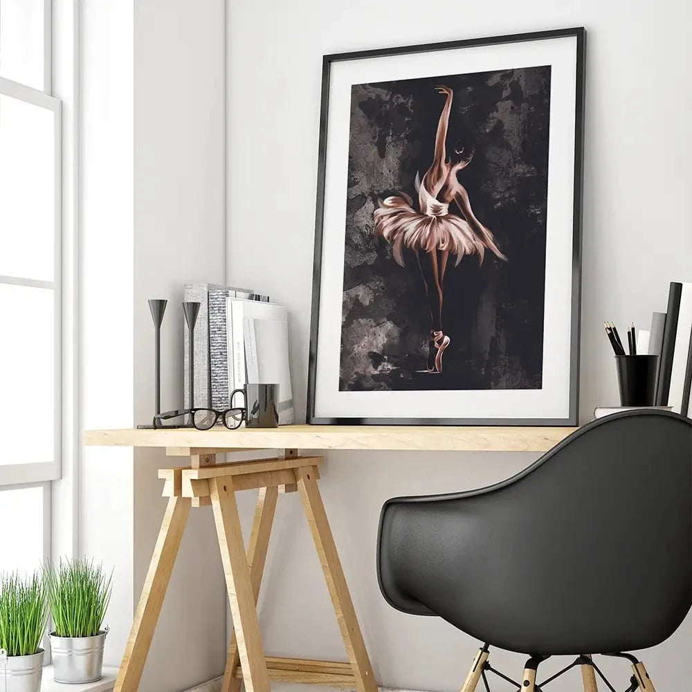 Ballerina Portrait Framed Art Print Ballerina Portrait Framed Art Print wall art product Victoriya1994 / Shutterstock