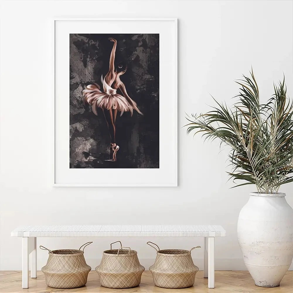 Ballerina Portrait Framed Art Print Ballerina Portrait Framed Art Print wall art product Victoriya1994 / Shutterstock