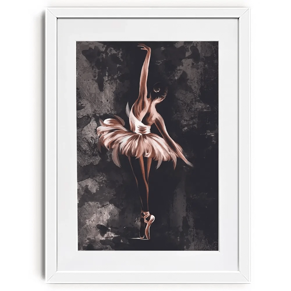Ballerina Portrait Framed Art Print Ballerina Portrait Framed Art Print wall art product Victoriya1994 / Shutterstock