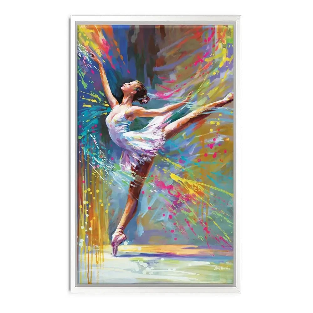 Ballerinas Moment Of Magic Canvas Print Ballerinas Moment Of Magic Canvas Print wall art product Leon Devenice