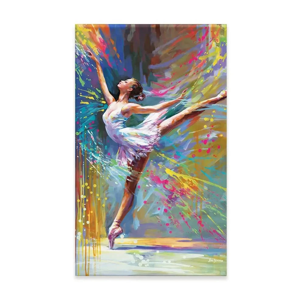 Ballerinas Moment Of Magic Canvas Print Ballerinas Moment Of Magic Canvas Print wall art product Leon Devenice