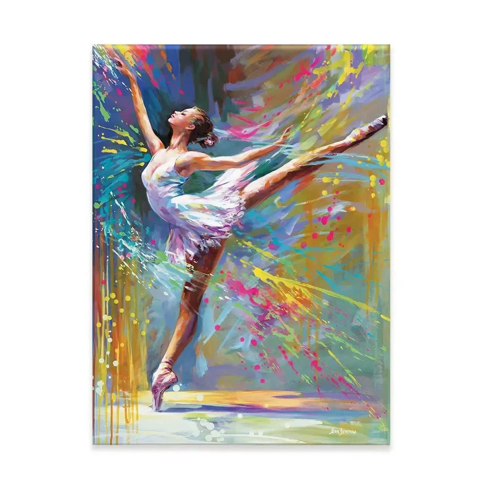 Ballerinas Moment Of Magic Canvas Print Ballerinas Moment Of Magic Canvas Print wall art product Leon Devenice