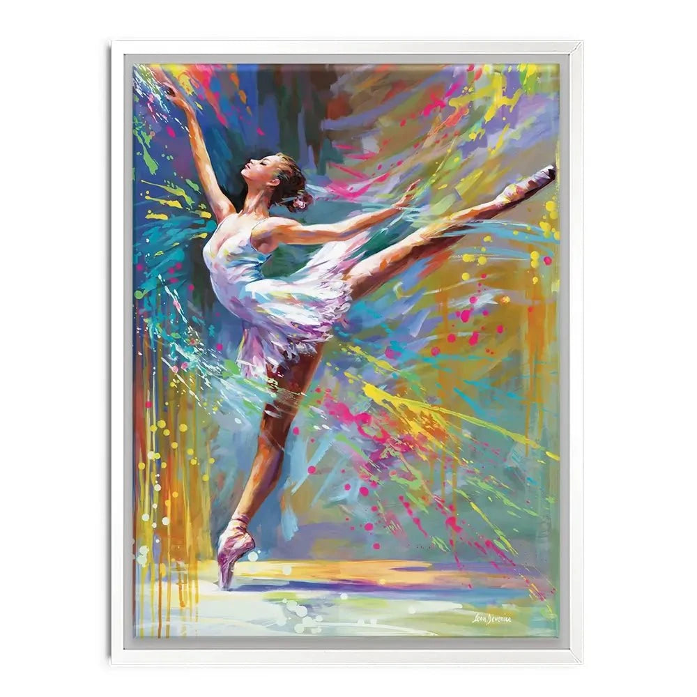 Ballerinas Moment Of Magic Canvas Print Ballerinas Moment Of Magic Canvas Print wall art product Leon Devenice