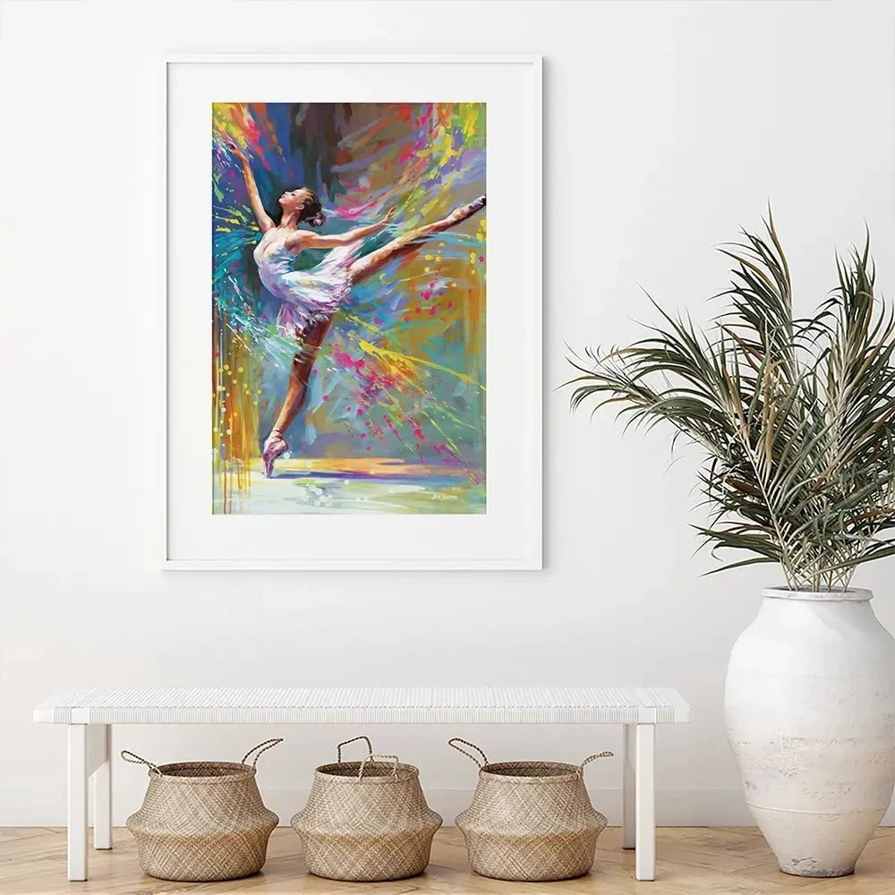 Ballerinas Moment Of Magic Framed Art Print Ballerinas Moment Of Magic Framed Art Print wall art product Leon Devenice