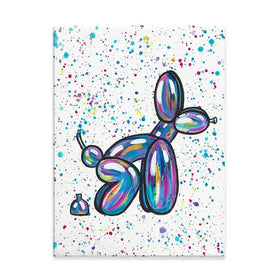 Balloon Dog Pooping Canvas Print Balloon Dog Pooping Canvas Print wall art product Emma LC Art
