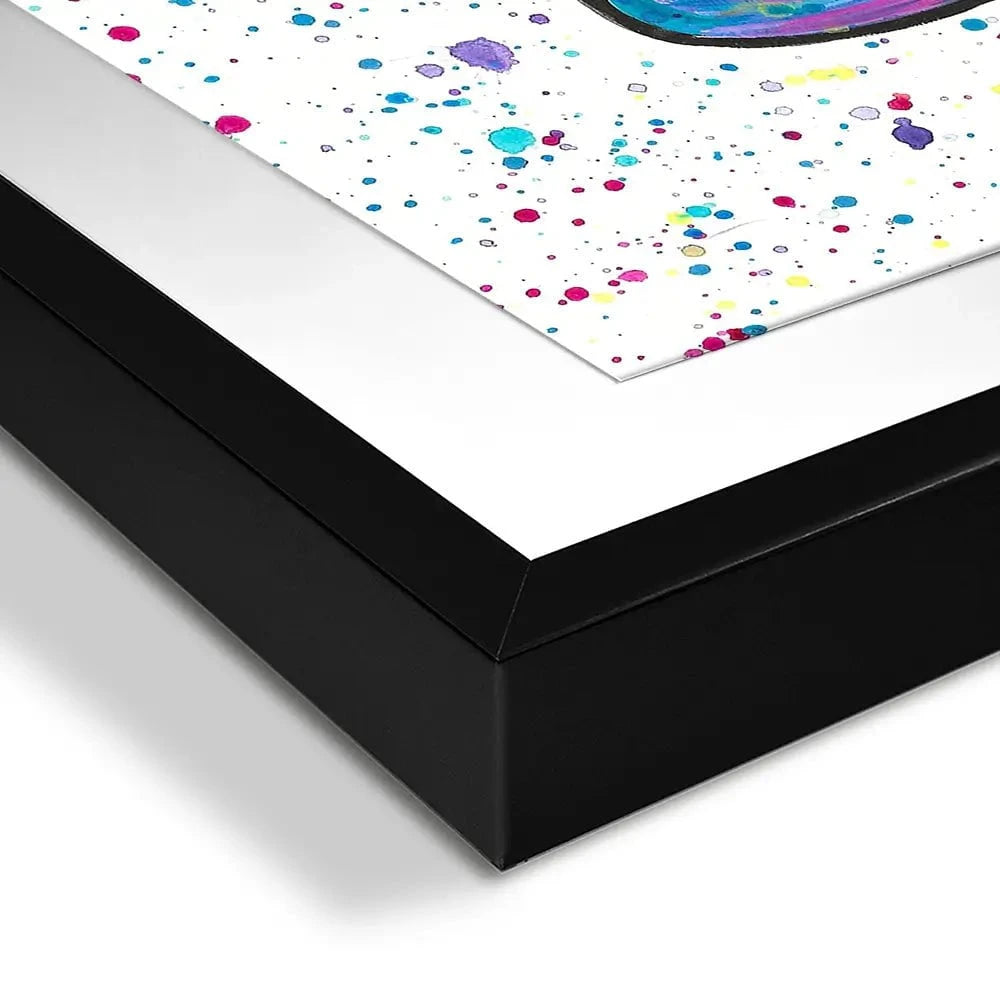 Balloon Dog Pooping Framed Art Print Balloon Dog Pooping Framed Art Print wall art product Emma LC Art