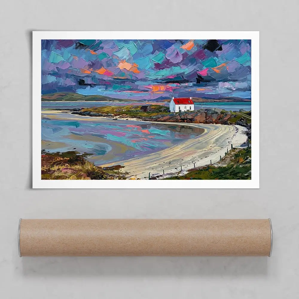 Barra Beach House Art Print Barra Beach House Art Print wall art product David Alexander Elder