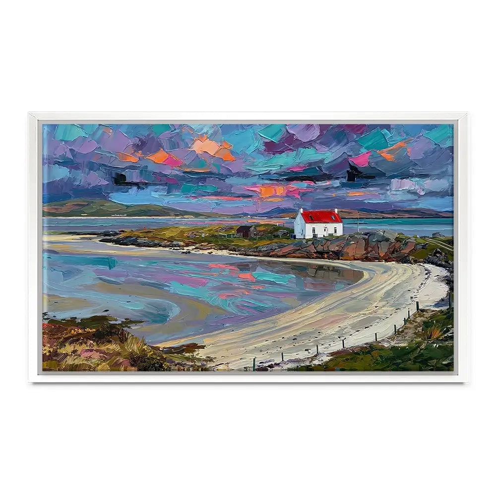Barra Beach House Canvas Print Barra Beach House Canvas Print wall art product David Alexander Elder