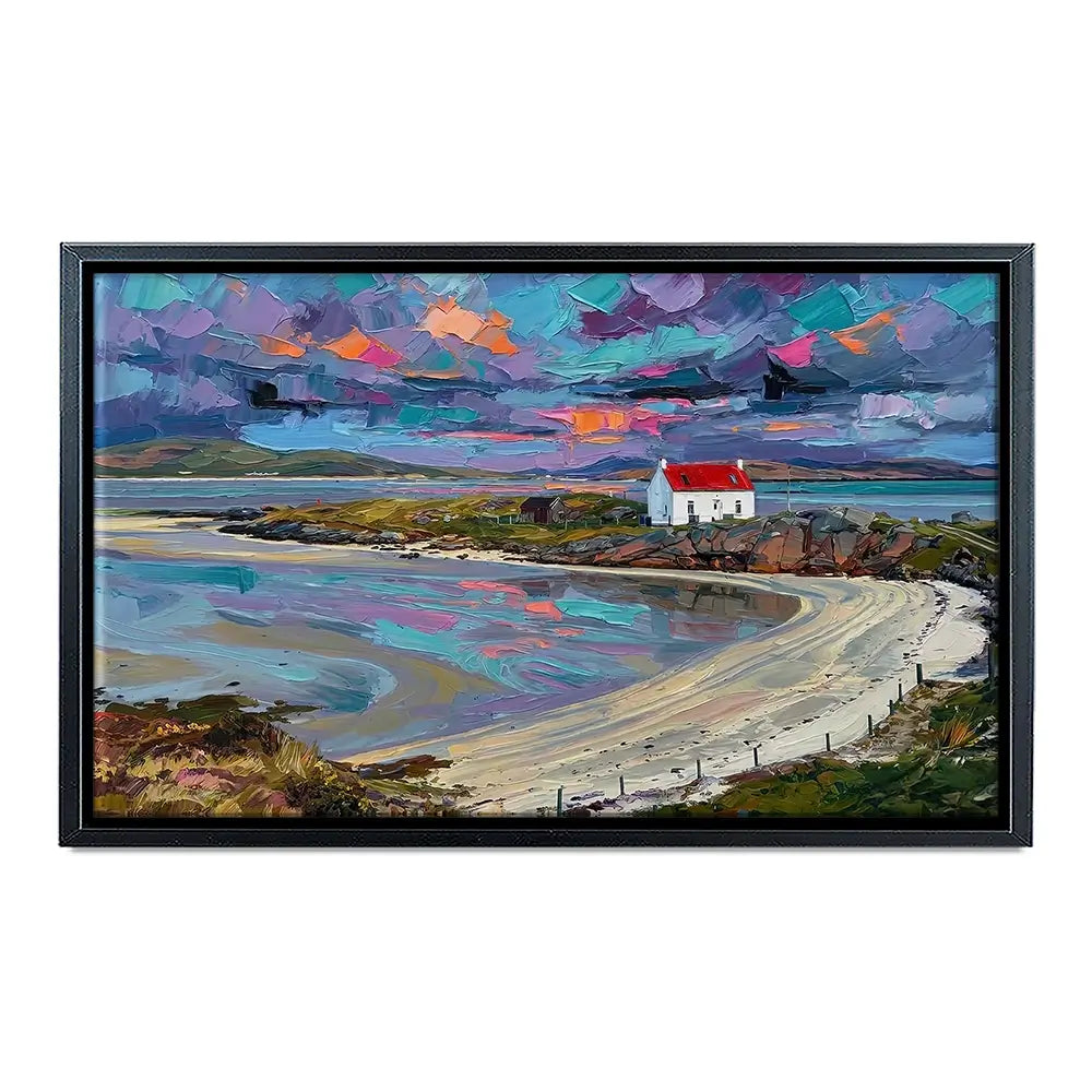 Barra Beach House Canvas Print Barra Beach House Canvas Print wall art product David Alexander Elder