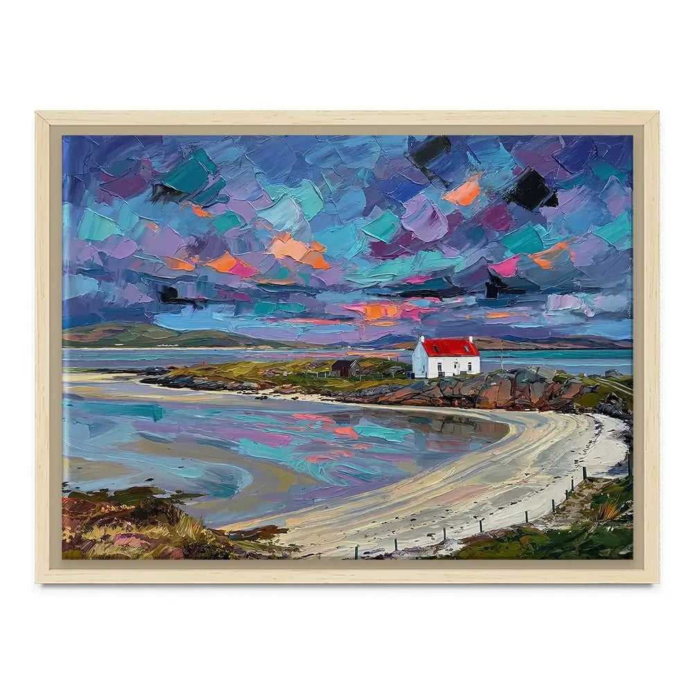 Barra Beach House Canvas Print Barra Beach House Canvas Print wall art product David Alexander Elder