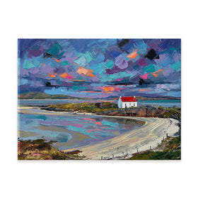Barra Beach House Canvas Print Barra Beach House Canvas Print wall art product David Alexander Elder