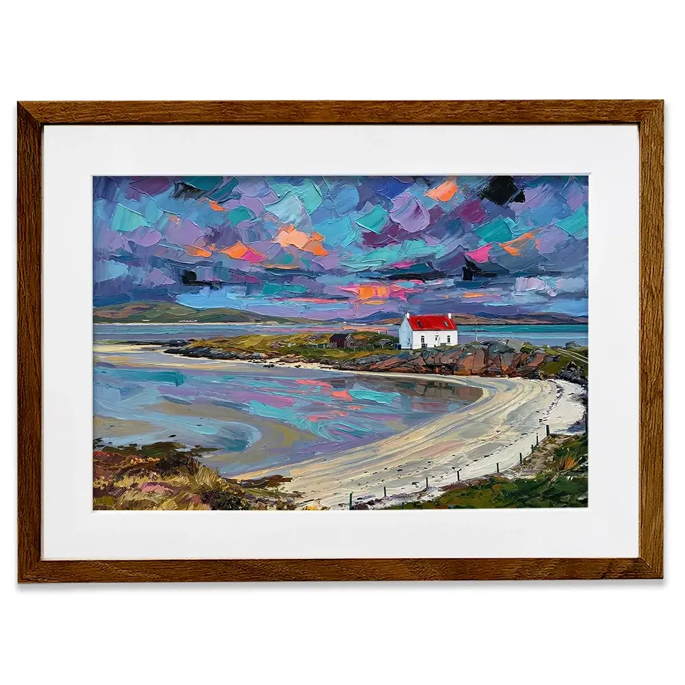 Barra Beach House Framed Art Print Barra Beach House Framed Art Print wall art product David Alexander Elder
