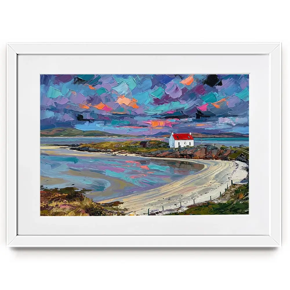 Barra Beach House Framed Art Print Barra Beach House Framed Art Print wall art product David Alexander Elder