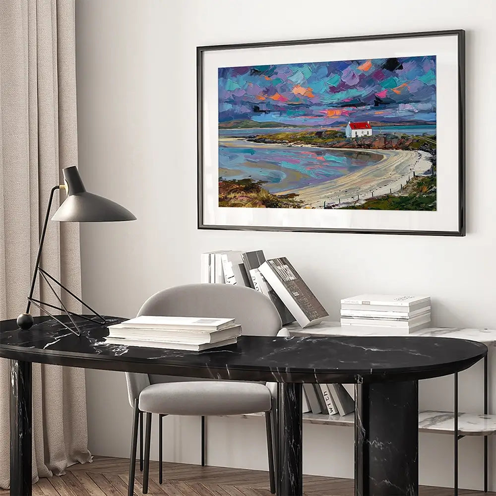 Barra Beach House Framed Art Print Barra Beach House Framed Art Print wall art product David Alexander Elder