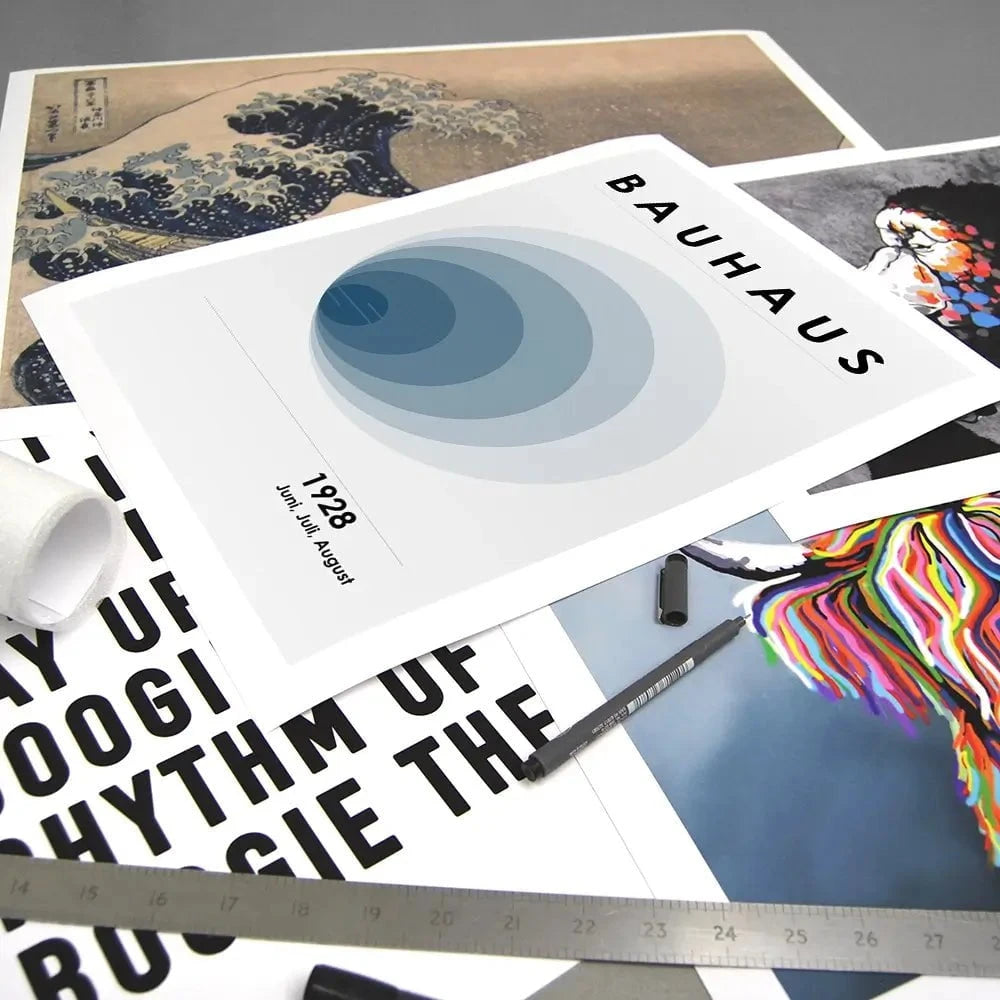 Bauhaus 1 Art Print Bauhaus 1 Art Print wall art product Art Print Shop