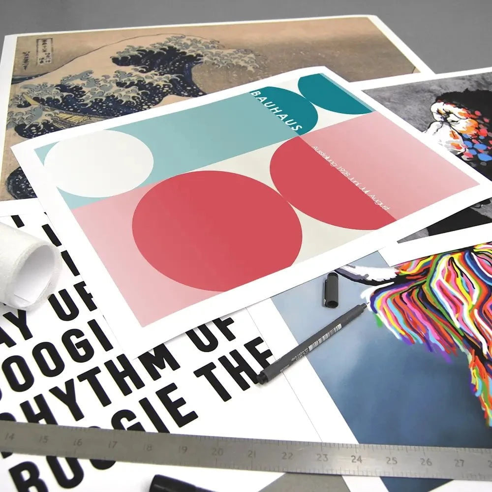 Bauhaus 10 Art Print Bauhaus 10 Art Print wall art product Art Print Shop