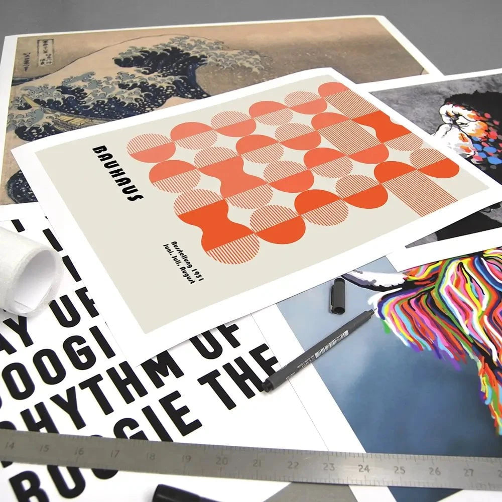 Bauhaus 11 Art Print Bauhaus 11 Art Print wall art product Art Print Shop