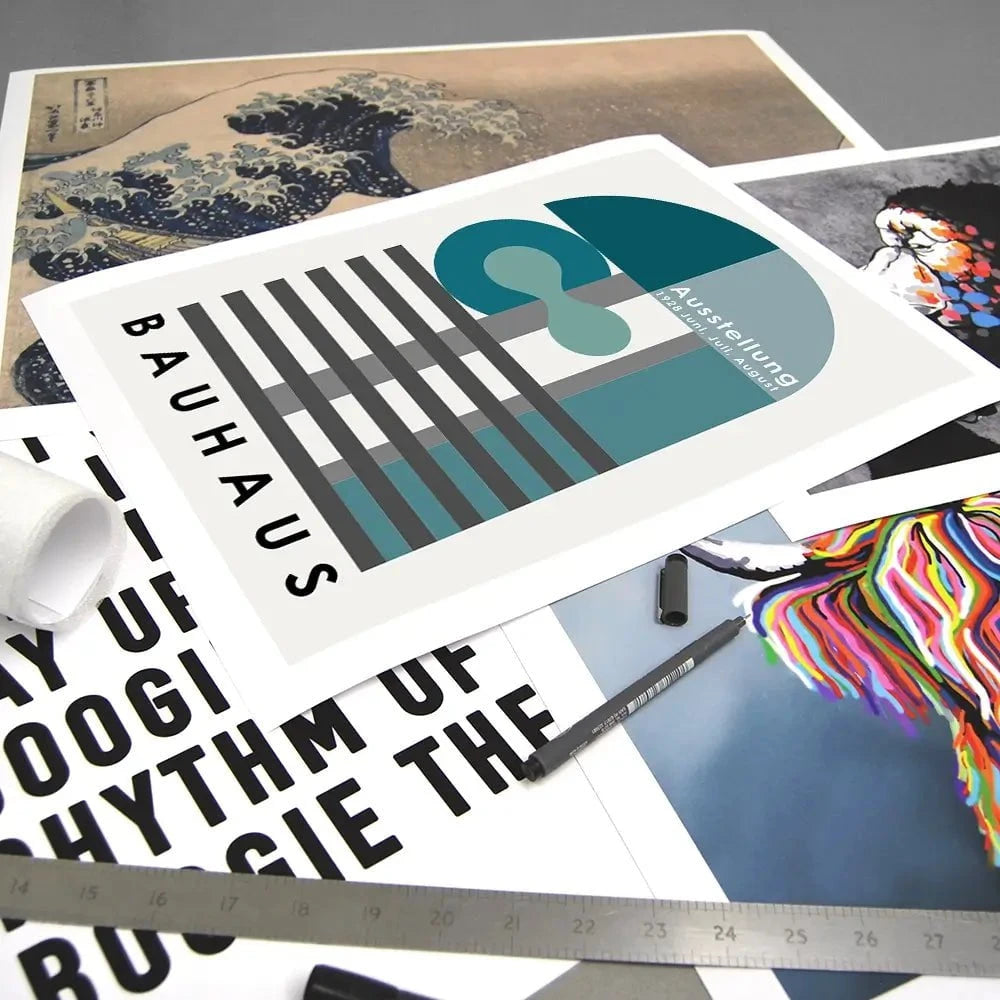 Bauhaus 14 Art Print Bauhaus 14 Art Print wall art product Art Print Shop