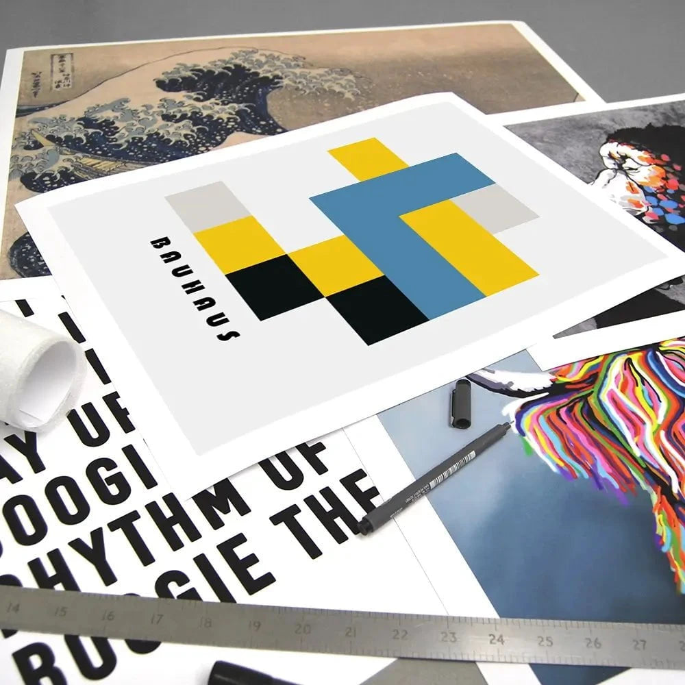 Bauhaus 15 Art Print Bauhaus 15 Art Print wall art product Art Print Shop