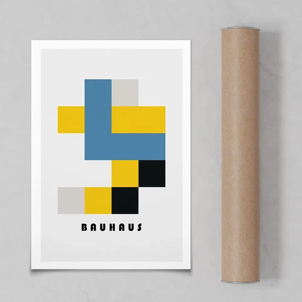 Bauhaus 15 Art Print Bauhaus 15 Art Print wall art product Art Print Shop