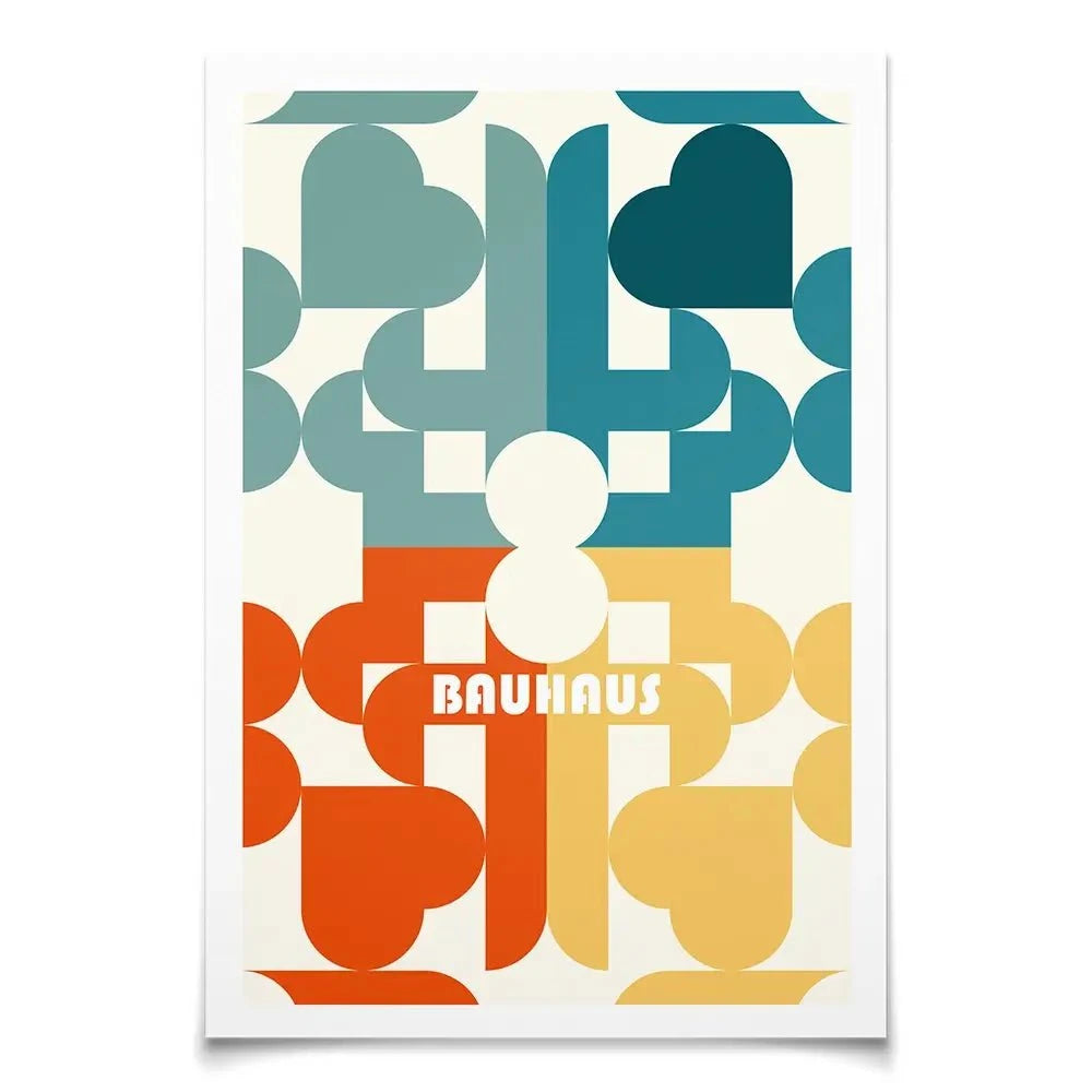 Bauhaus 16 Art Print Bauhaus 16 Art Print wall art product Art Print Shop