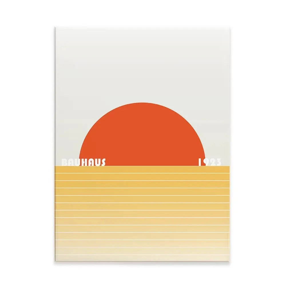 Bauhaus 17 Canvas Print Bauhaus 17 Canvas Print wall art product Art Print Shop