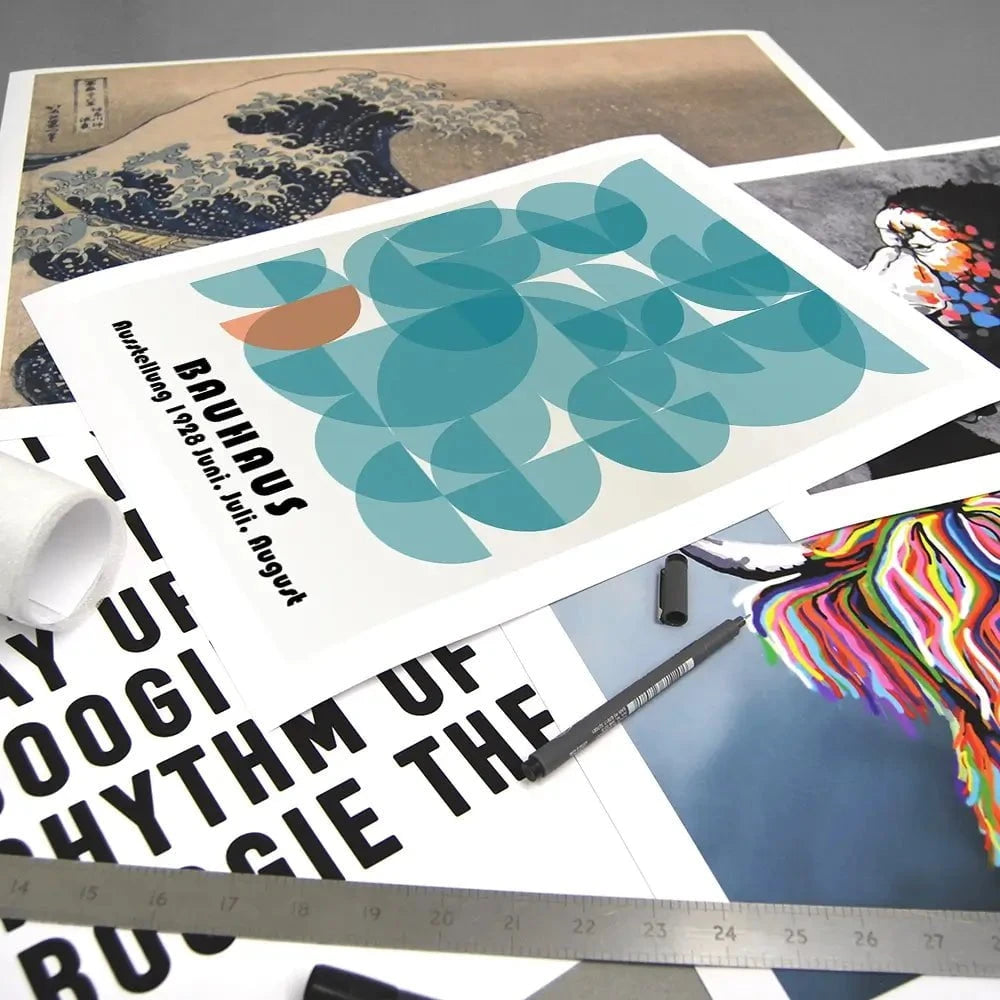 Bauhaus 18 Art Print Bauhaus 18 Art Print wall art product Art Print Shop