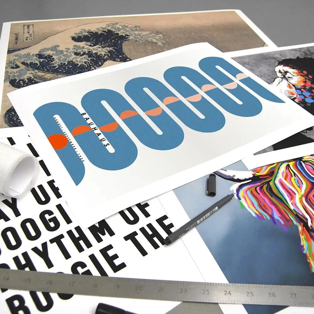 Bauhaus 19 Art Print Bauhaus 19 Art Print wall art product Art Print Shop