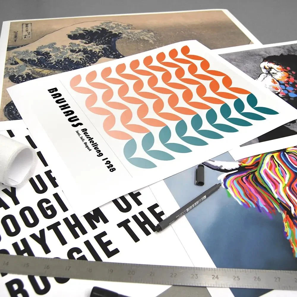 Bauhaus 20 Art Print Bauhaus 20 Art Print wall art product Art Print Shop