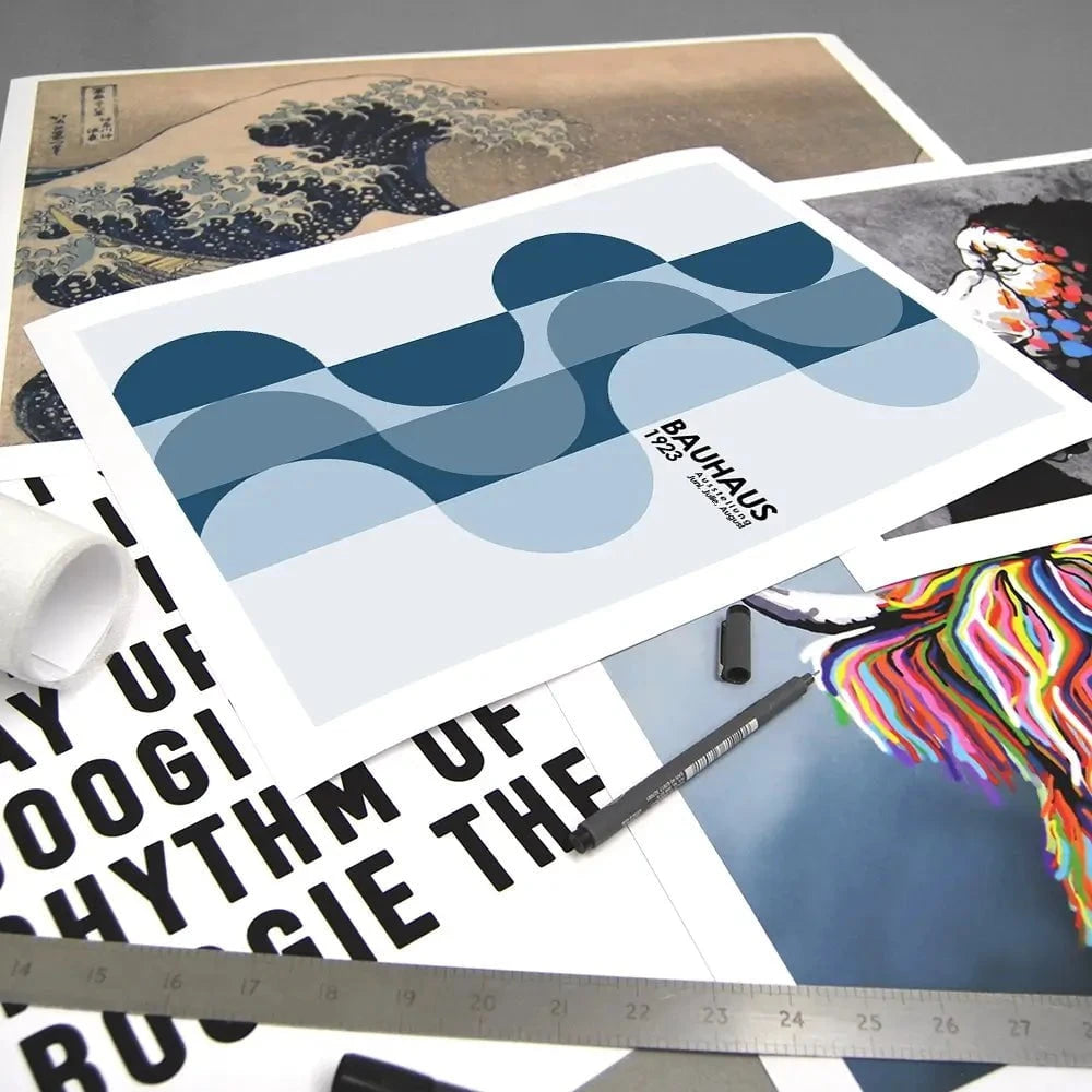 Bauhaus 21 Art Print Bauhaus 21 Art Print wall art product Art Print Shop